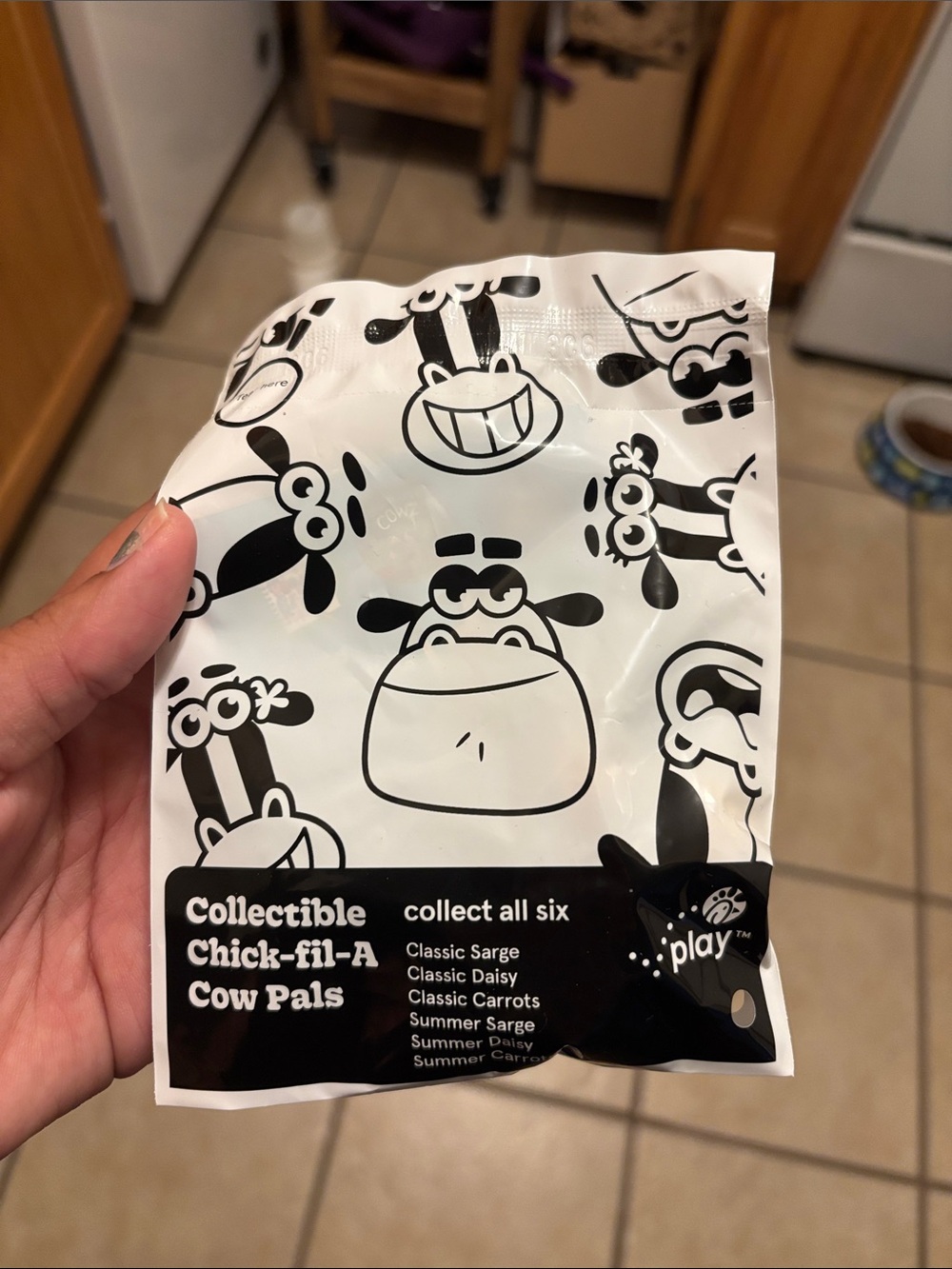 Collectible Cow Pals Blind Bag - Black & White